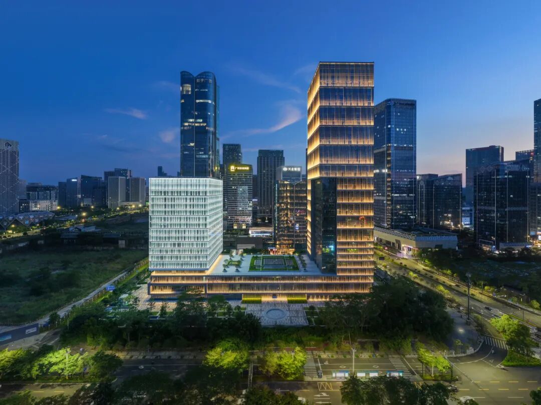 东盟金融门户新地标——中建照明点“靓”南宁中银金融中心